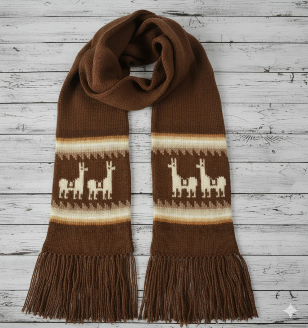 Andean Alpaca Scarf - Image 5