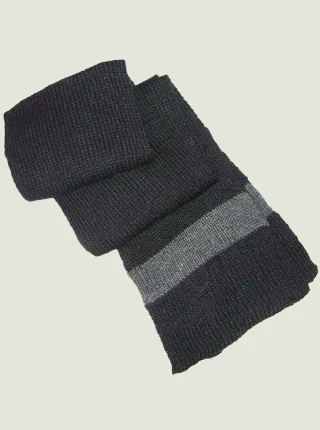 Bicolor Alpaca Scarf - Image 10