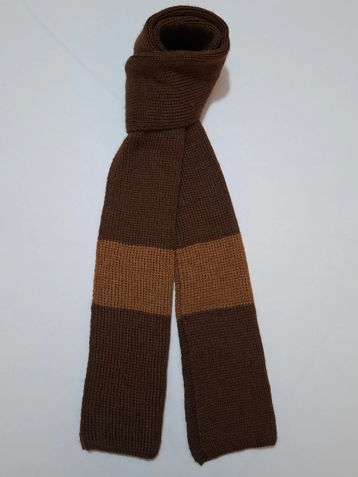Bicolor Alpaca Scarf - Image 4