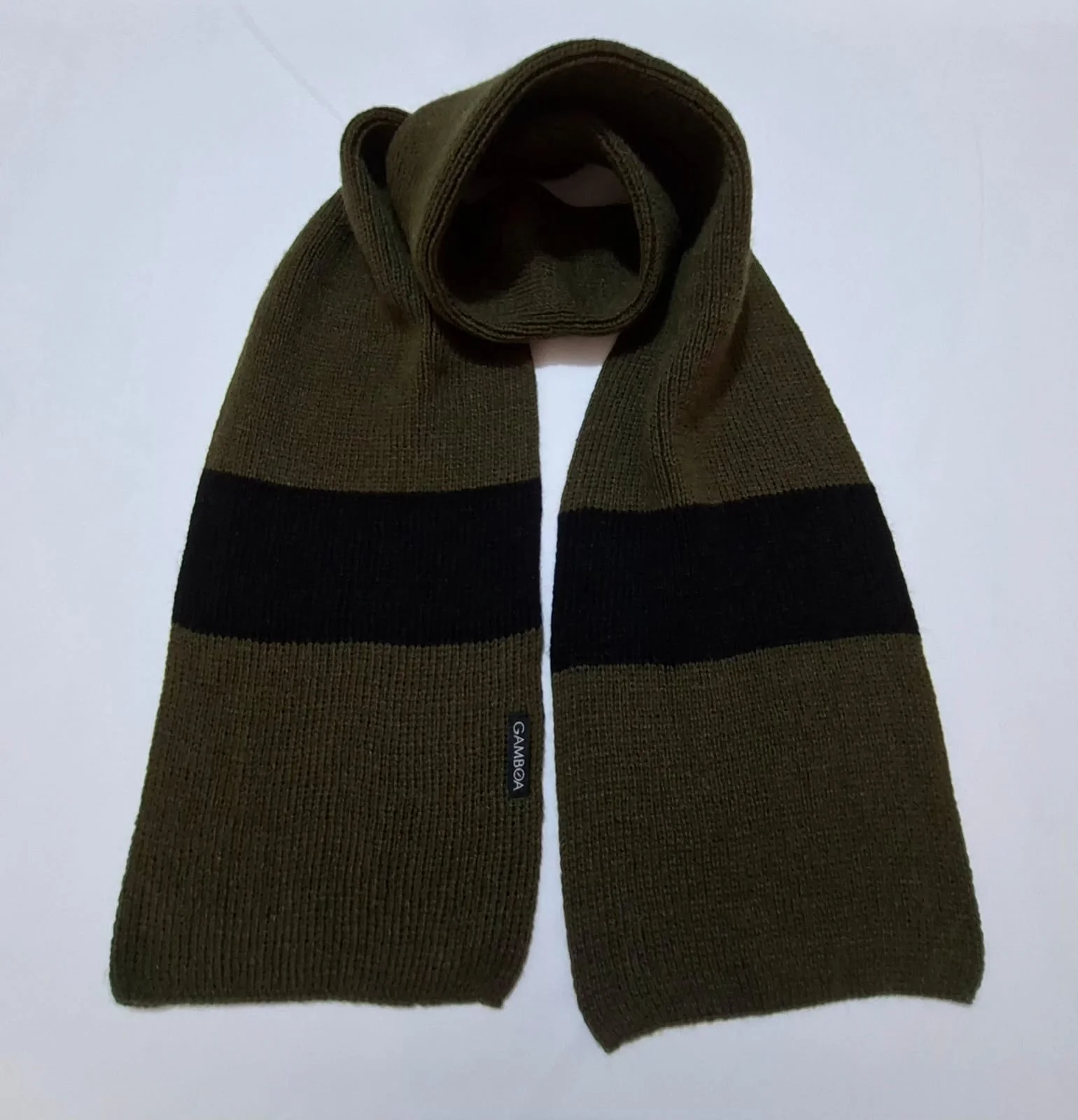 Bicolor Alpaca Scarf - Image 6