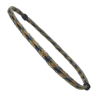 Bicolor Genuine Horsehair Headband - Image 3