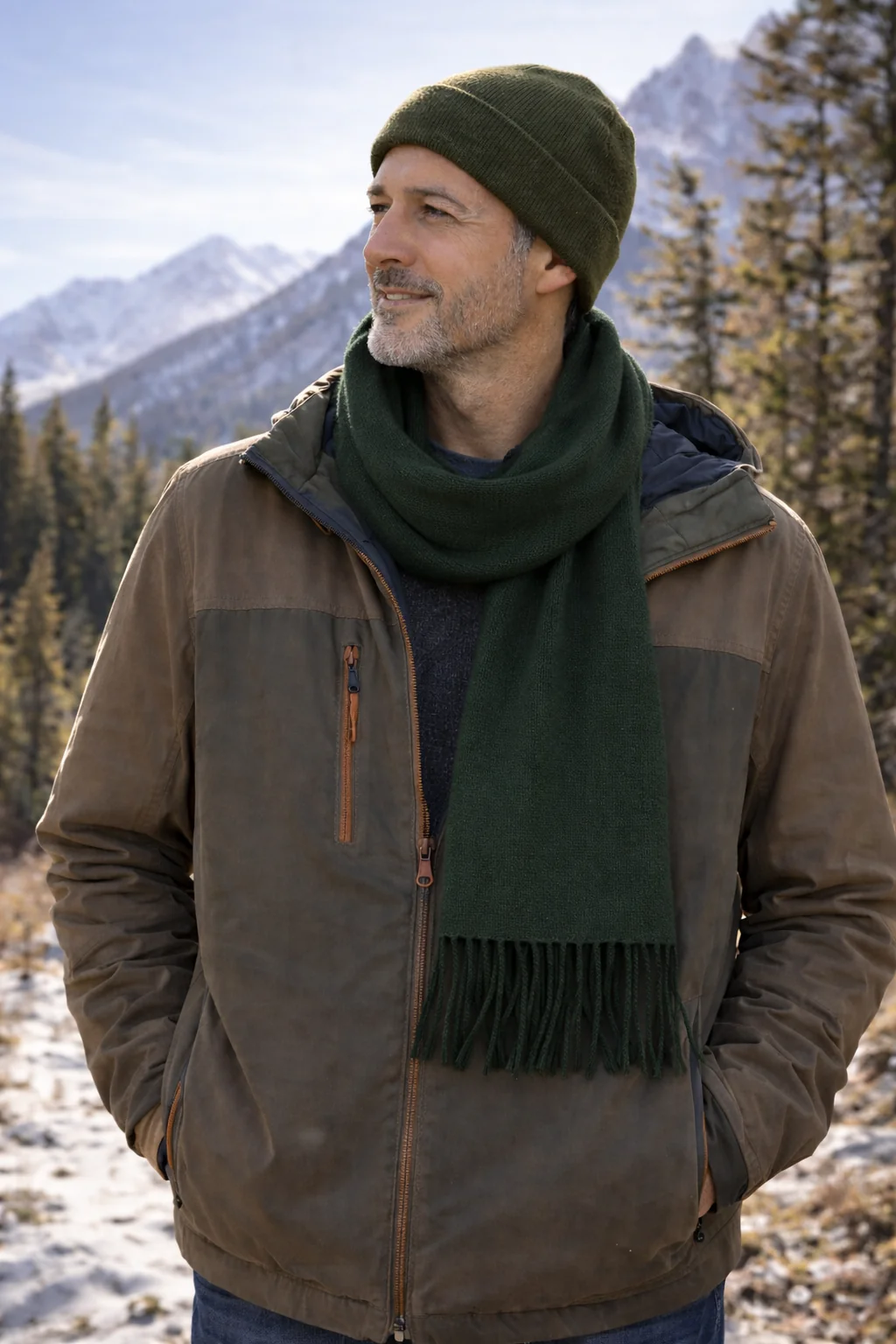 Classic Alpaca Scarf - Image 3