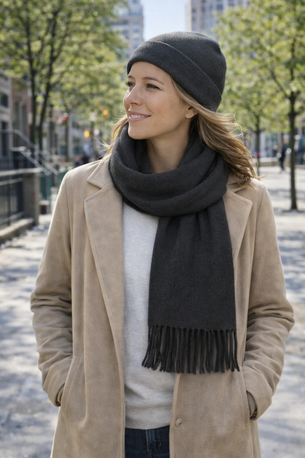 Classic Alpaca Scarf - Image 5