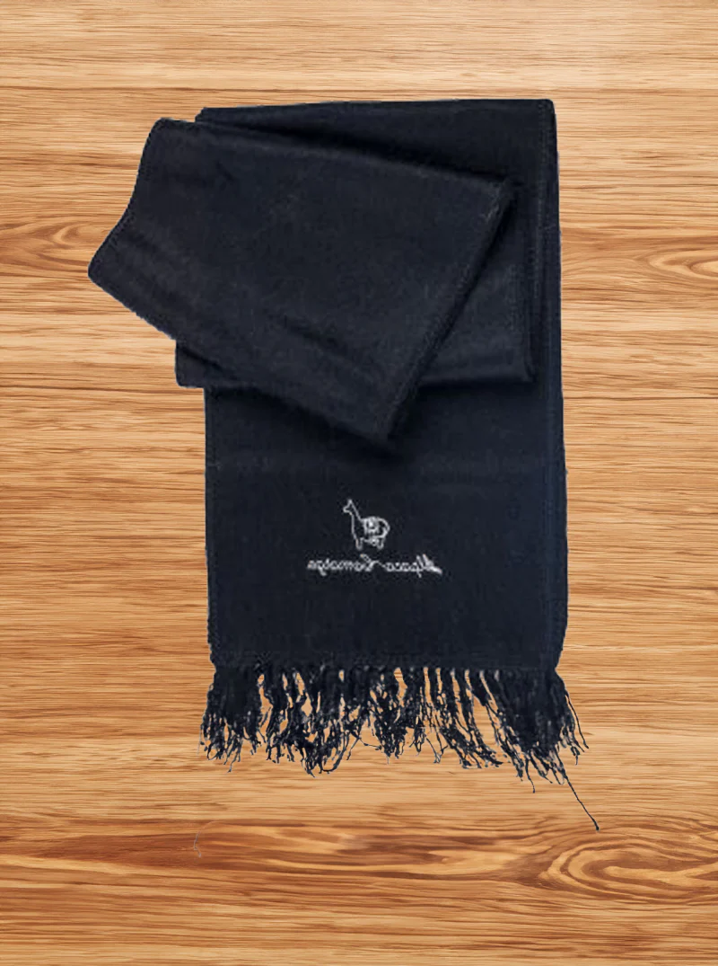 Classic Alpaca Scarf - Image 8