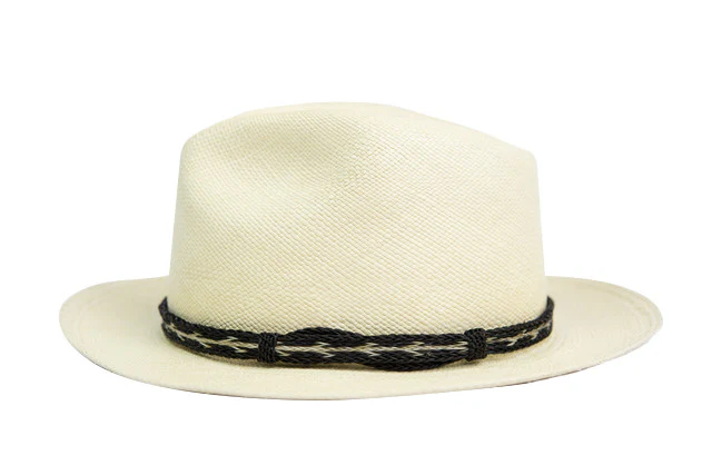 Cowboy Hat Band | Genuine Horsehair Band - Black - Image 4