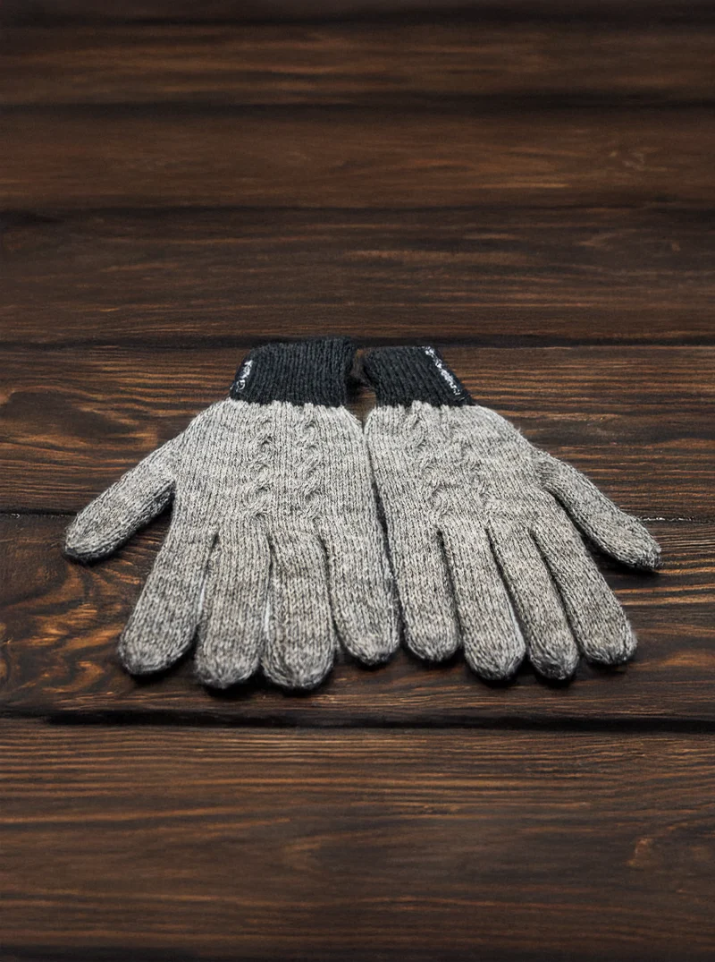 Handknitted Alpaca Gloves - Image 5