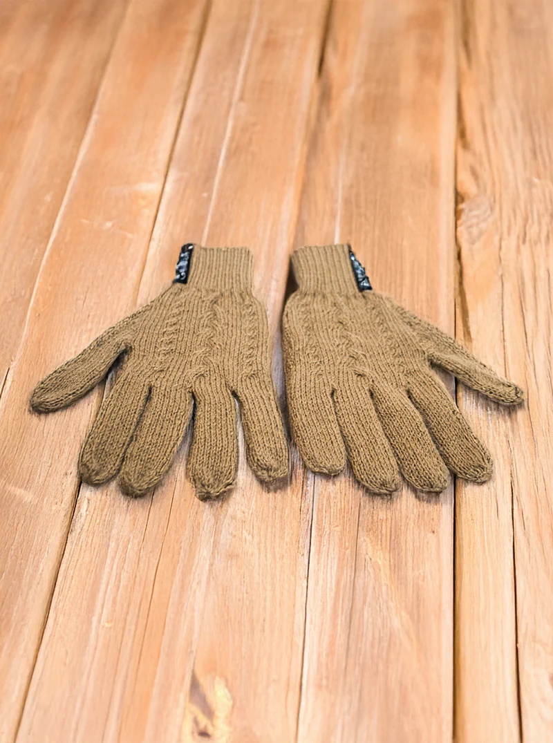 Handknitted Alpaca Gloves - Image 6