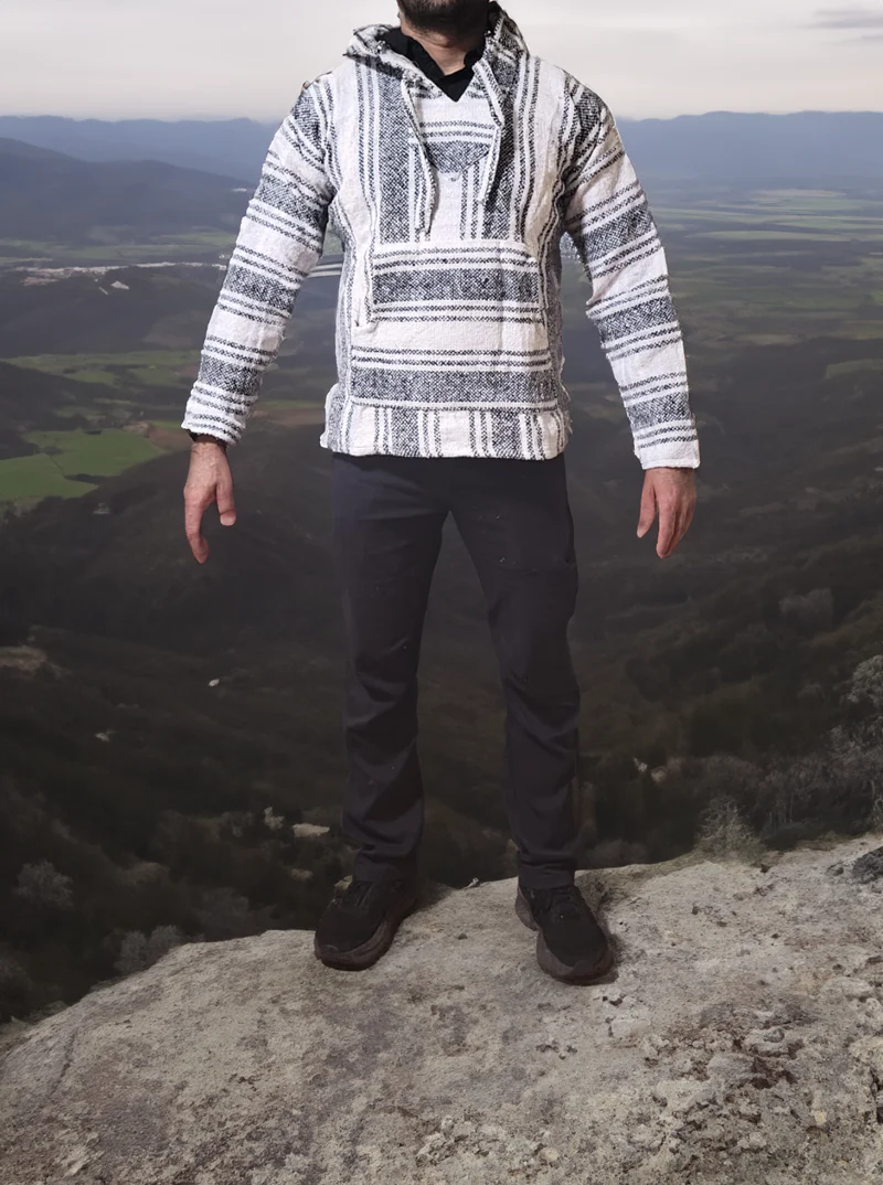 Mexican Baja Hoodie for Men & Women | Unisex Hoodie | Gray - Image 6