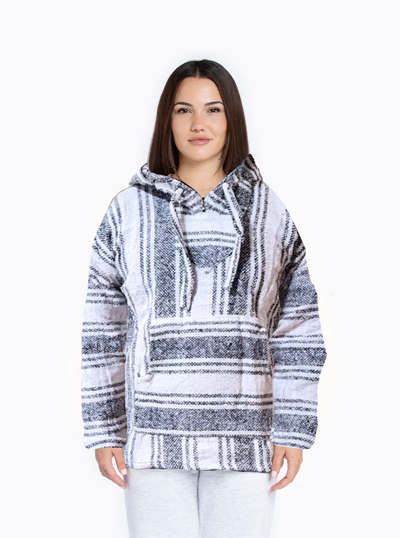 Mexican Baja Hoodie for Men & Women | Unisex Hoodie | Gray - Image 8