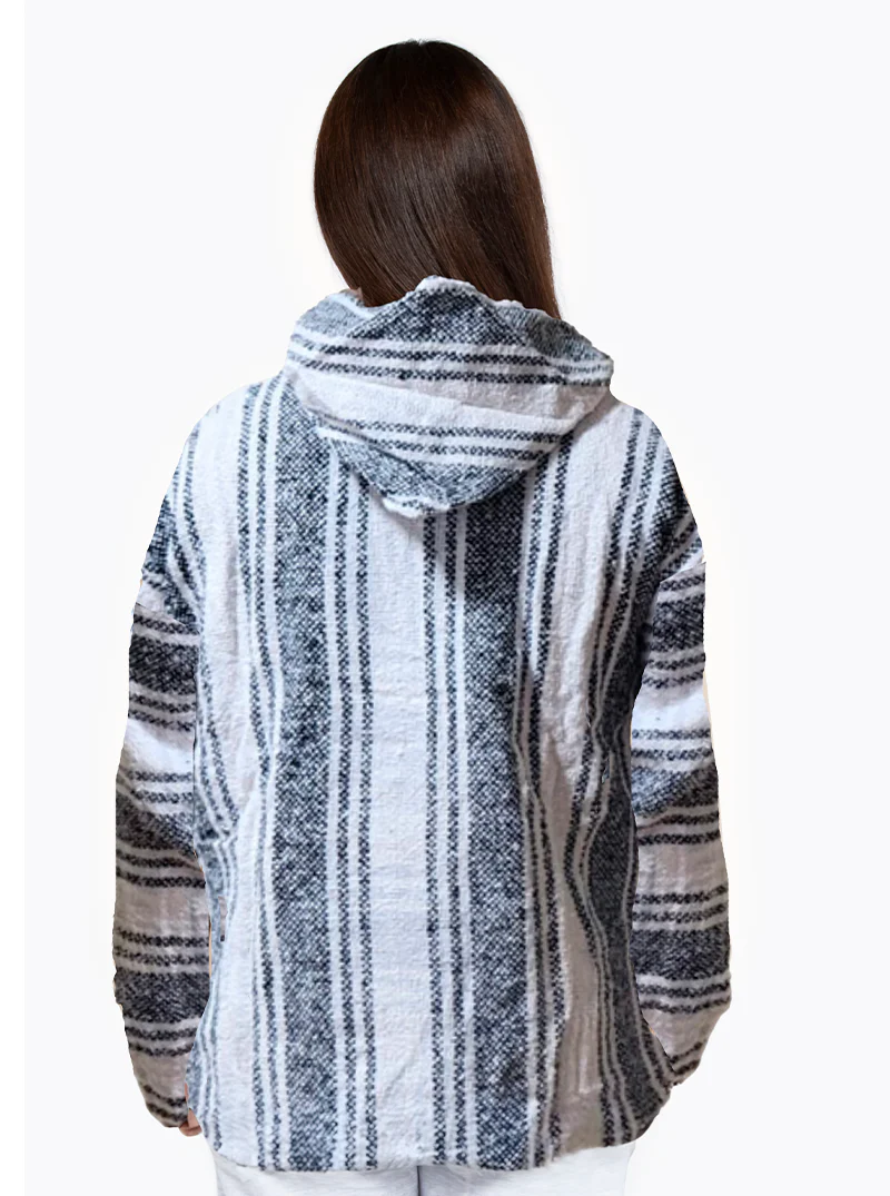Mexican Baja Hoodie for Men & Women | Unisex Hoodie | Gray - Image 9