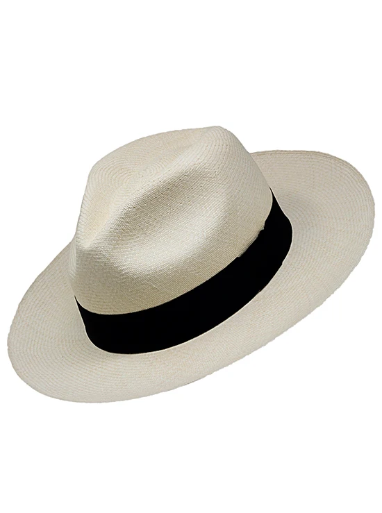 Montecristi Panama Hat- Fedora (Grade 19-20) - Image 3