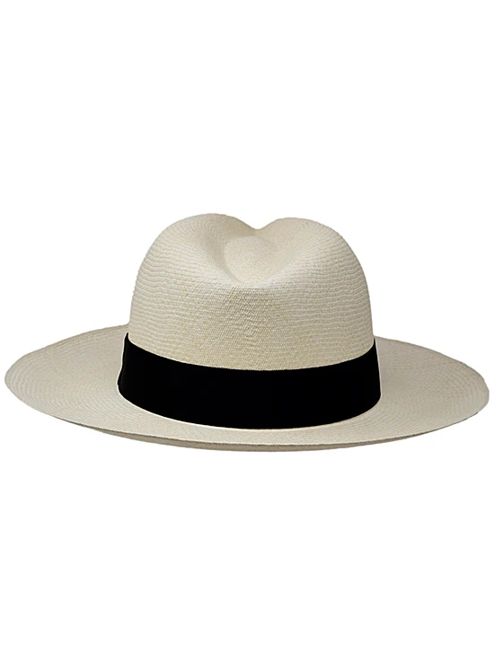 Montecristi Panama Hat- Fedora (Grade 19-20) - Image 5