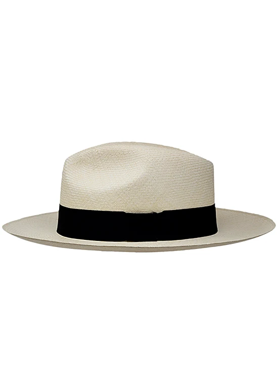 Montecristi Panama Hat- Fedora (Grade 19-20) - Image 6