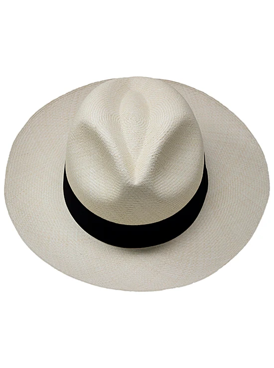 Montecristi Panama Hat- Fedora (Grade 19-20) - Image 7