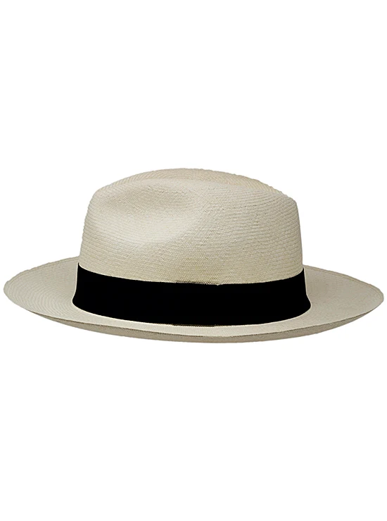 Panama Montecristi Hat - Fedora (Grade 13-14) - Image 4