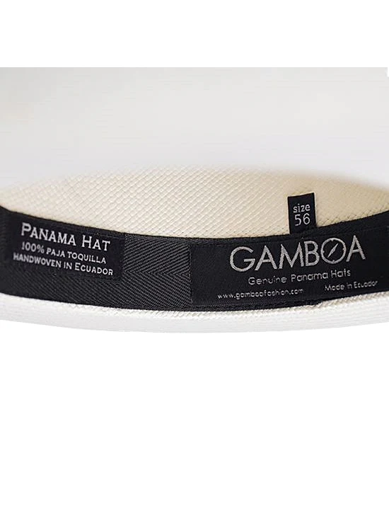 White Panama Hat - Fedora Hat - Image 8